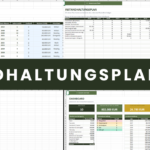 Instandhaltungsplan Excel