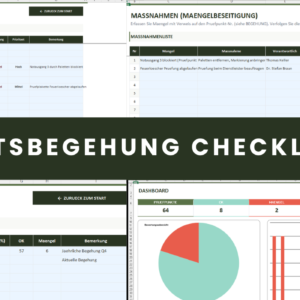 Sicherheitsbegehung Checkliste Excel