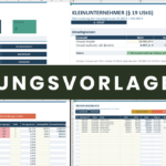 Rechnungsvorlage Excel
