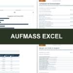 Aufmaß Excel