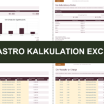 Gastro Kalkulation Excel
